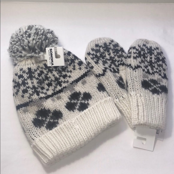 Sonoma Goods For Life Fair Isle Mittens - Picture 1 of 10